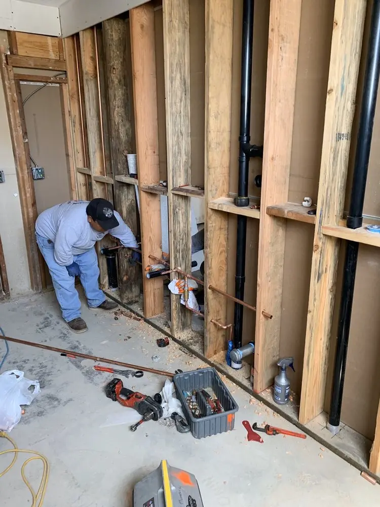 Commercial rough-in plumbing for Gas Line Repair in Westmoreland
